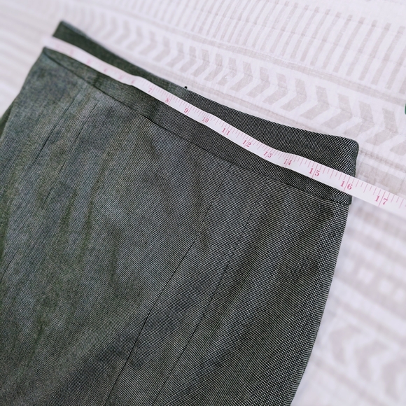 Ann Taylor Pencil Skirt Set - Black and Gray - Picture 8 of 9